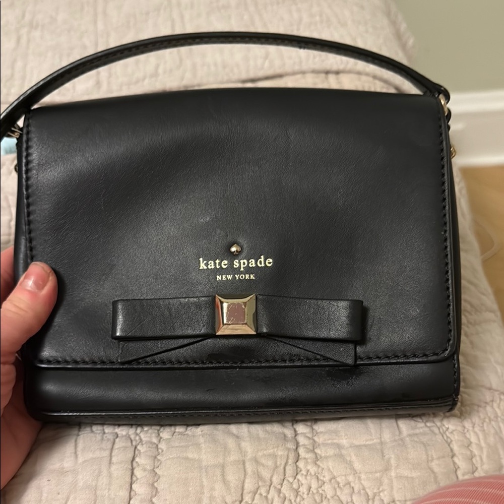 Kate Spade Black Leather Women's Bag